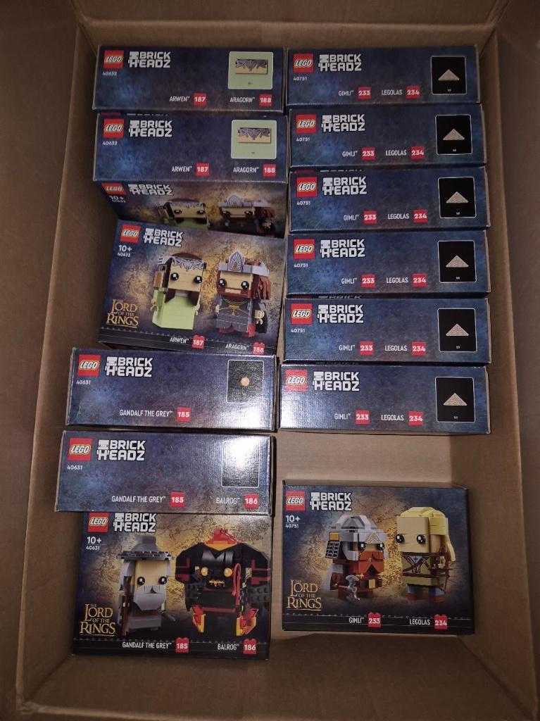 40751 LEGO BrickHeadz: Legolas en Gimli uit LotR -Nieuw!!, Kinderen en Baby's, Speelgoed | Duplo en Lego, Lego, Nieuw, Ophalen of Verzenden