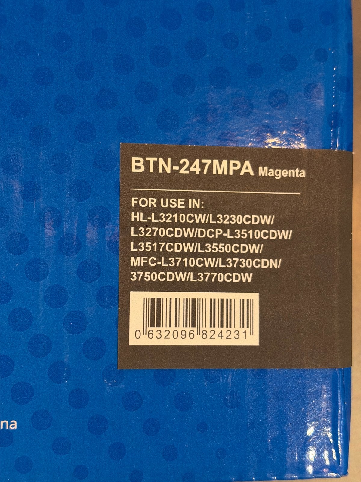 PrintAbout BTN-247MPA Magenta Toner Cartridge Nieuw, Ophalen, Nieuw, Toner