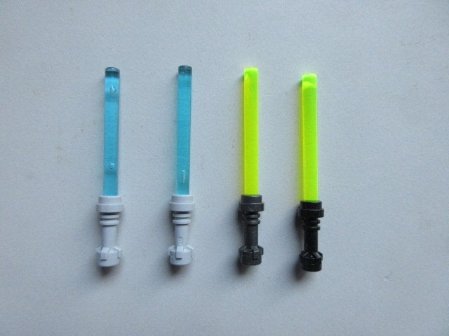 nr. 2103, 4 Lichtzwaarden, Star Wars., Kinderen en Baby's, Ophalen of Verzenden, Zo goed als nieuw, Lego
