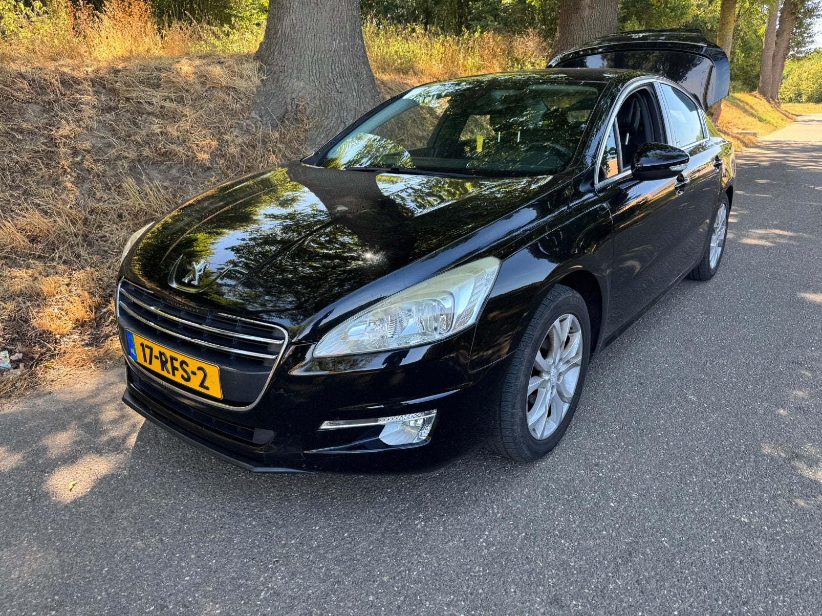 Peugeot 508 Allure 1.6 THP 2011 KEYLESS!!, Auto's, Peugeot, Voorwielaandrijving, Zwart, Origineel Nederlands, Handgeschakeld