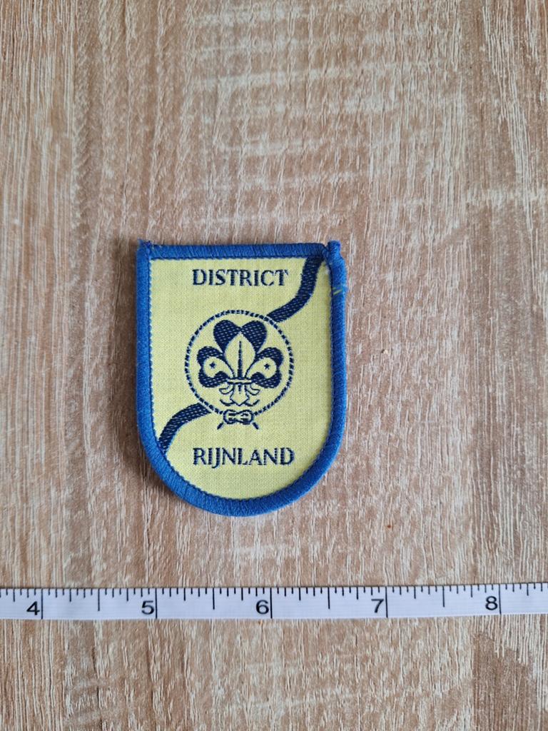 Scouting district Rijnland, Verzamelen, Scouting, Ophalen of Verzenden, Embleem, Speld of Insigne