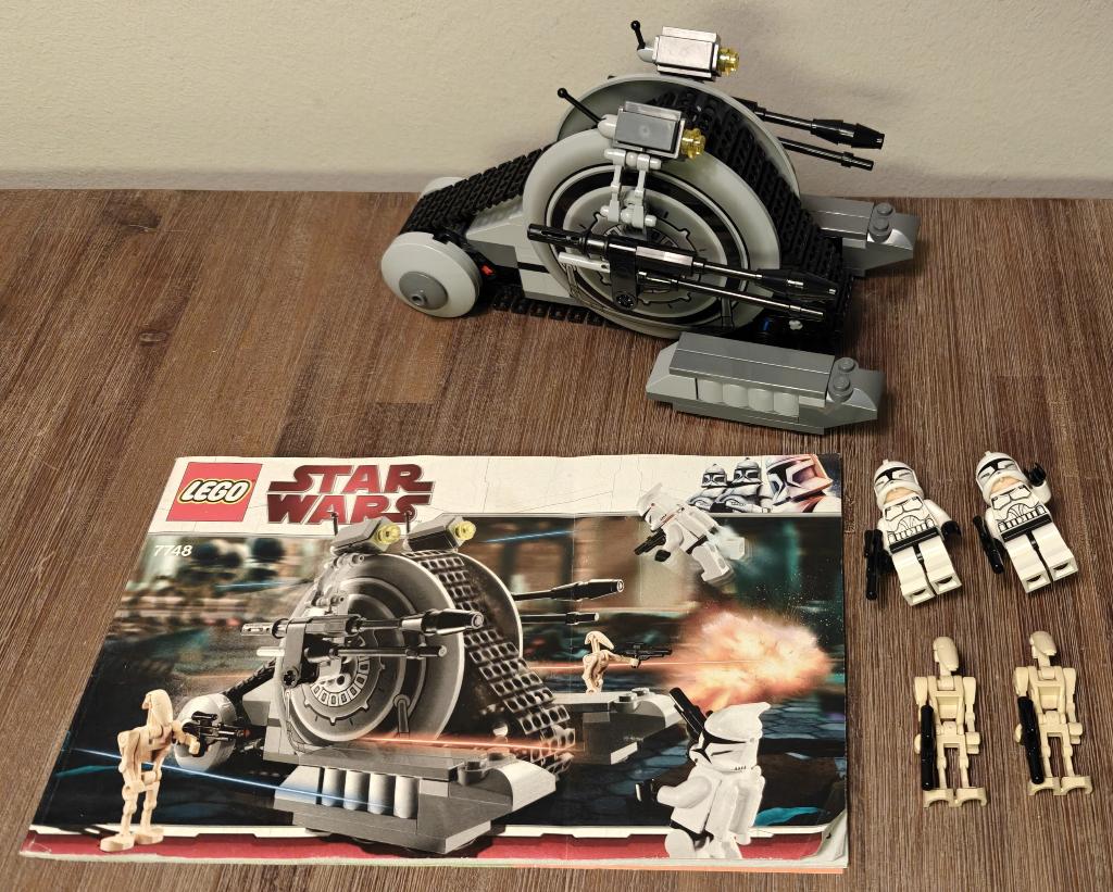 LEGO - Star Wars - Corporate Alliance Tank Droid 7748, Ophalen of Verzenden, Gebruikt, Complete set, Lego