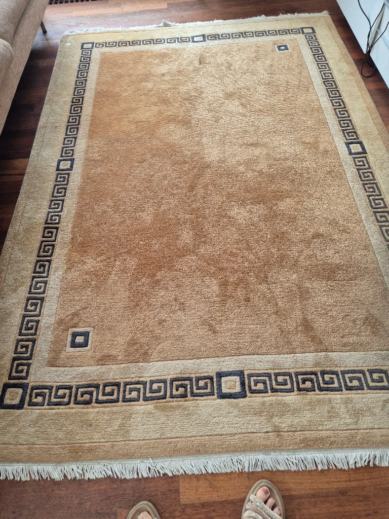 Vloerkleed - geknoopt, Ophalen, Gebruikt, Tijdsloos, 200 cm of meer