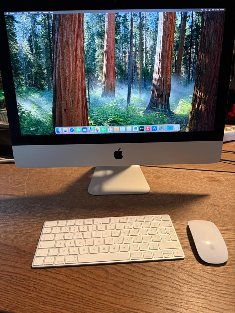 Apple iMac 21,5” 4K Retina (2019) i5 6-Core | 1TB, Computers en Software, Apple Desktops, Zo goed als nieuw, iMac, HDD en SSD