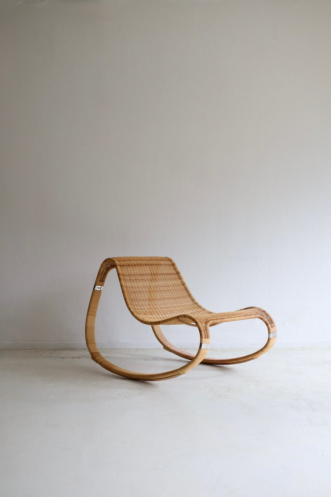 Schommelstoel IKEA, James Irvine, Ophalen, Bruin, Design, Riet of Rotan