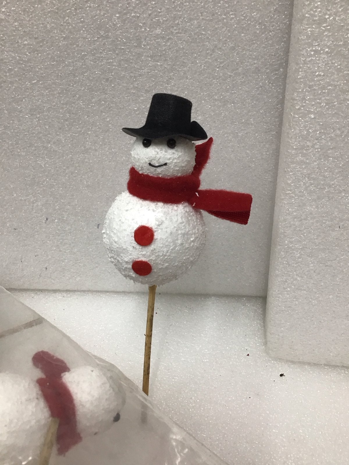 11 sneeuwpoppen op stok, Diversen, Kerst, Ophalen of Verzenden, Zo goed als nieuw