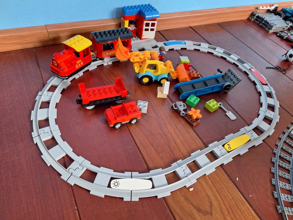 Originele  duplo trein, Kinderen en Baby's, Speelgoed | Duplo en Lego, Ophalen of Verzenden
