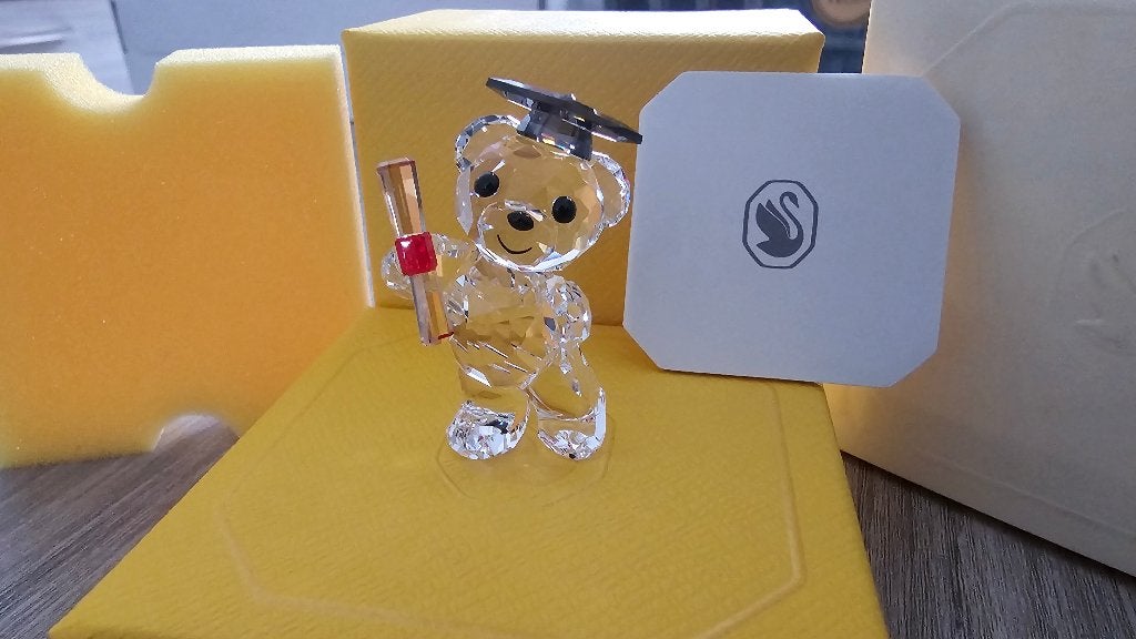 Swarovski Kris Beer Diploma Uitreiking! NIEUW!, Ophalen of Verzenden, Nieuw, Figuurtje