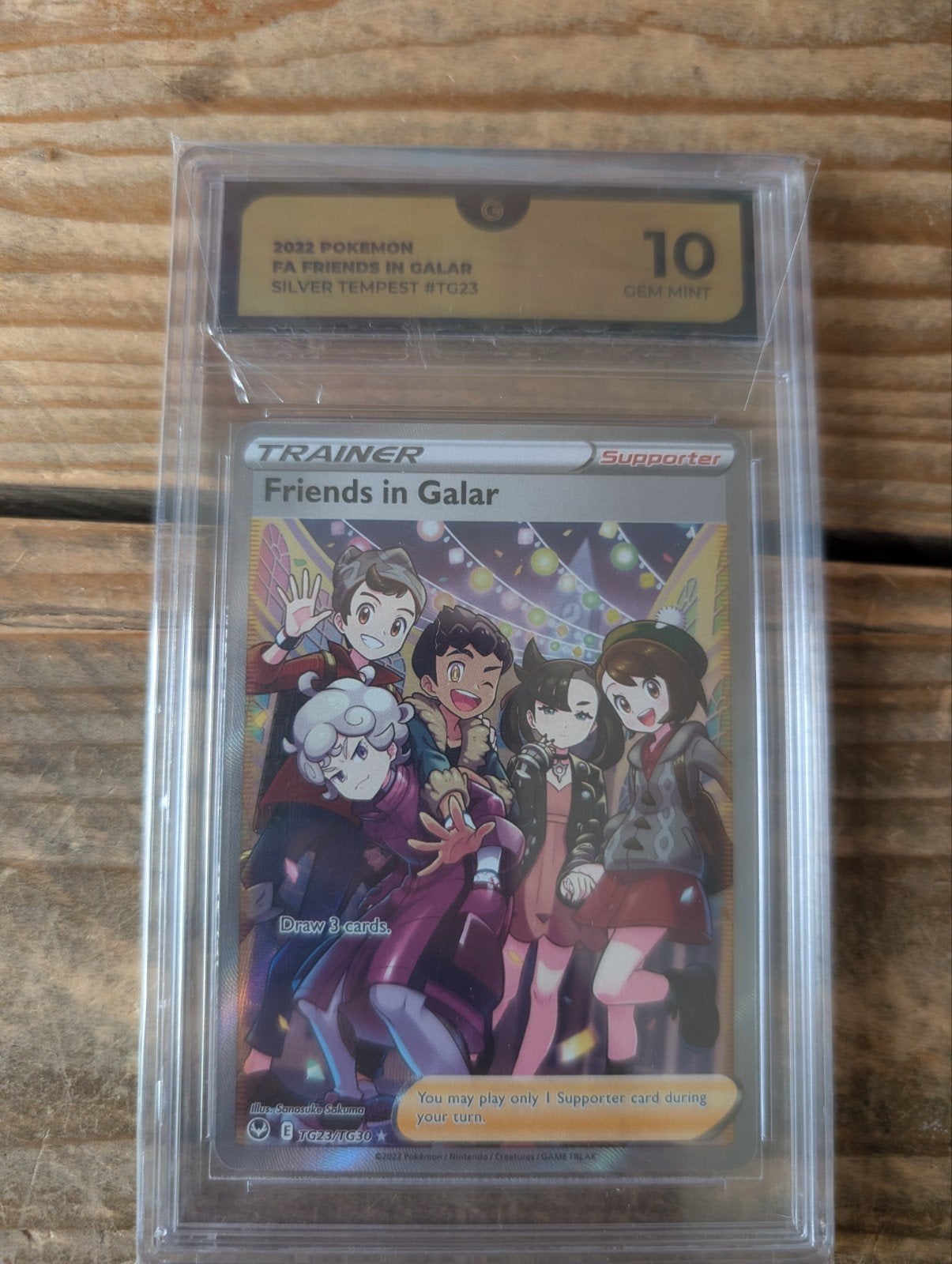 Pokémon Friends in Galar (Silver Tempest) GG10 Gem Mint, Ophalen of Verzenden, Nieuw, Losse kaart