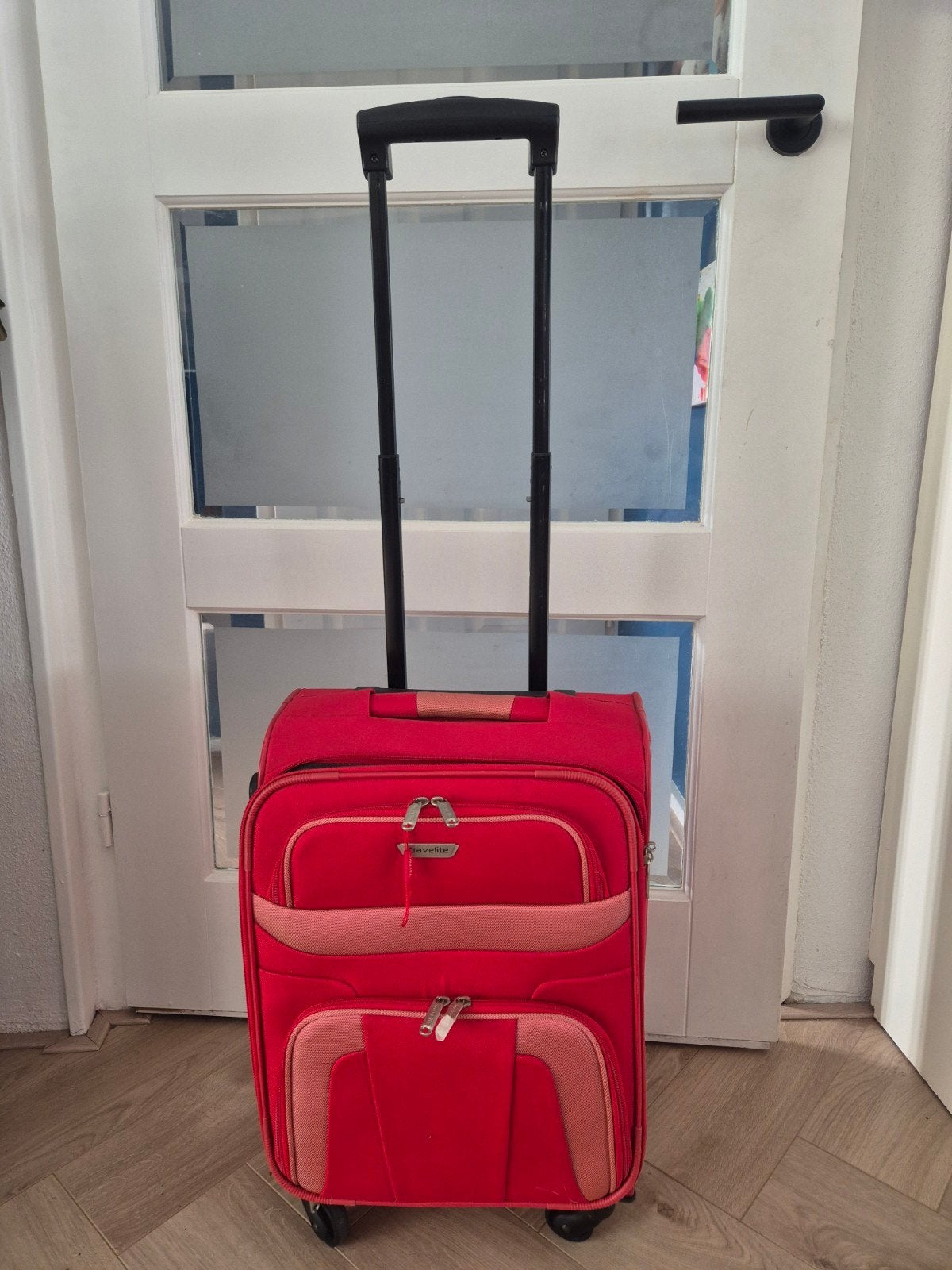 zgan handbagage trolleykoffer 4 wielen 52 x 35 x 22 cm, Ophalen, 50 tot 60 cm, Hard kunststof, Slot