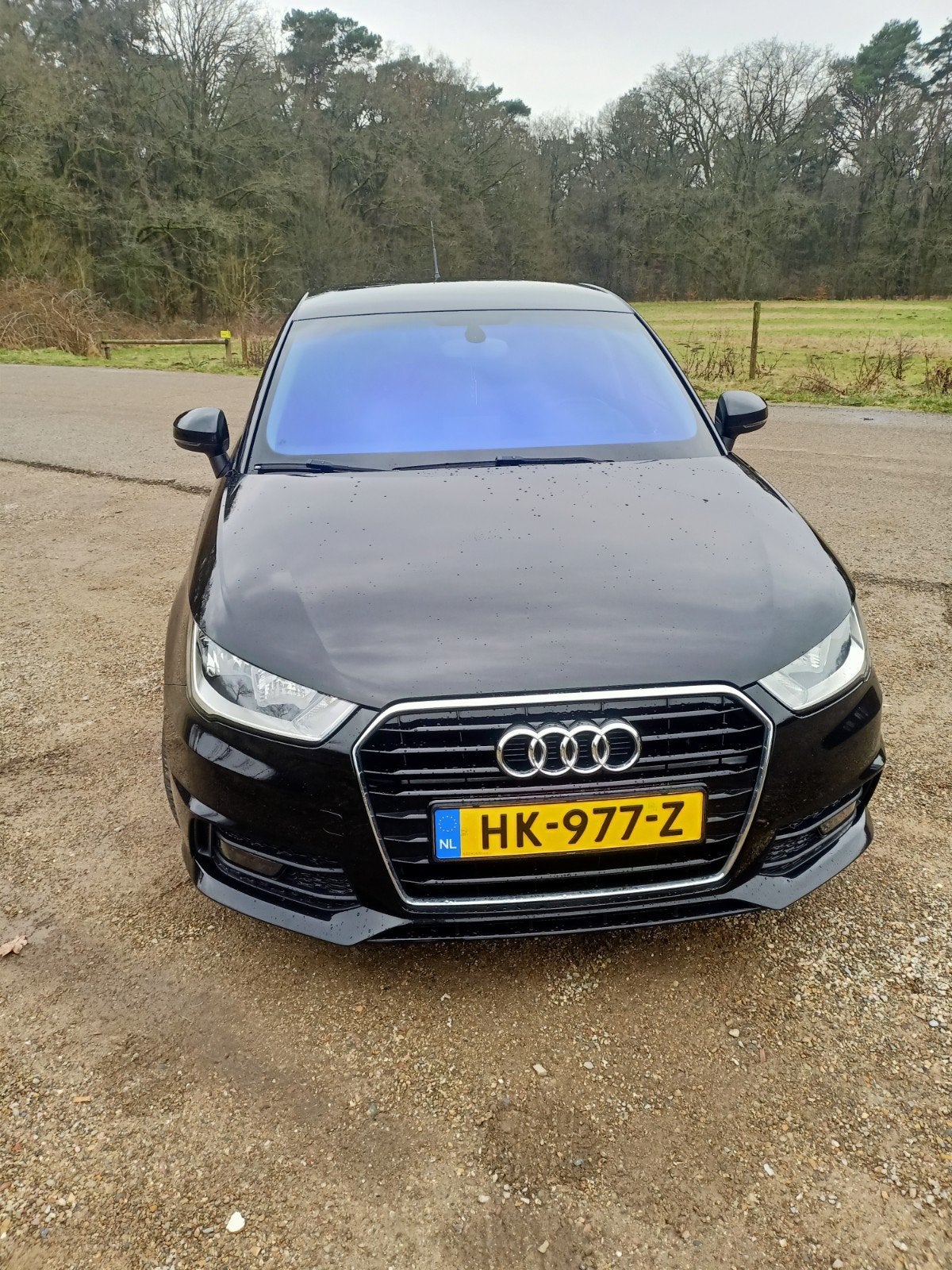 Audi A1 1.0 Tfsi 70KW Sportback 2015 Zwart, Auto's, Voorwielaandrijving, 95 pk, Origineel Nederlands, Particulier