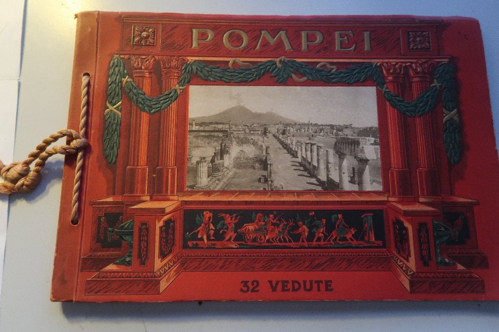 Pompei,32 Vedute-,ricordo di Pompei-1920/30, Ophalen of Verzenden, Gelezen