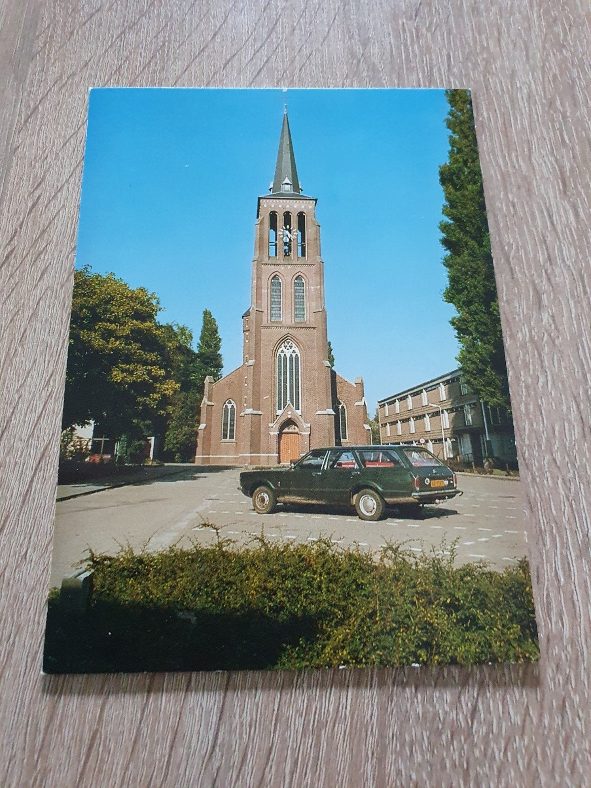 Ansichtkaart Eerde St. Antonius Abt kerk, Ophalen of Verzenden, 1960 tot 1980, Ongelopen, Noord-Brabant