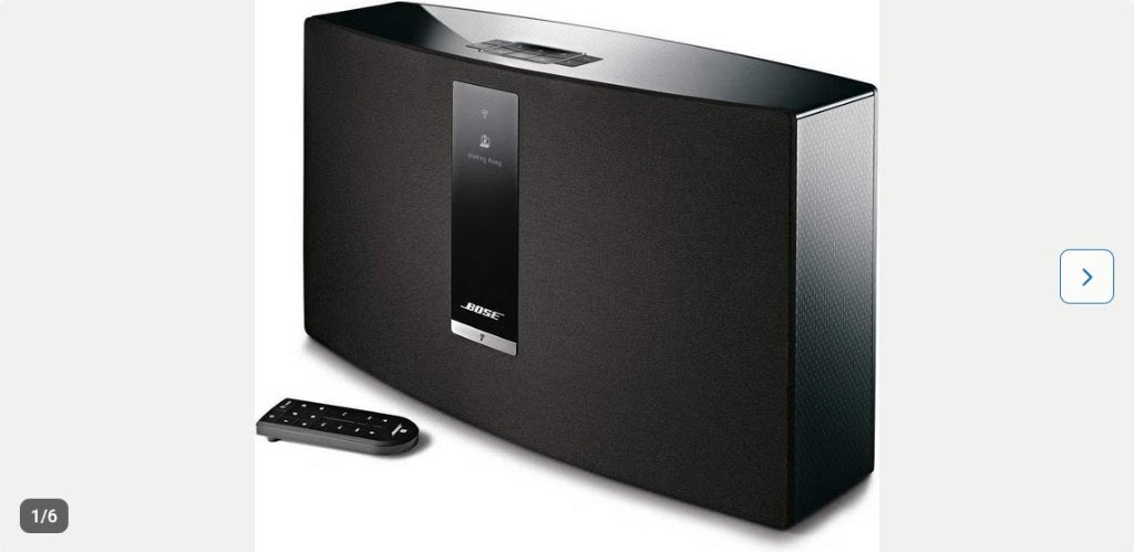 Bose SoundTouch 30 - Krachtige draadloze speaker., Audio, Tv en Foto, Luidsprekers, Ophalen, Afstandsbediening, Overige typen