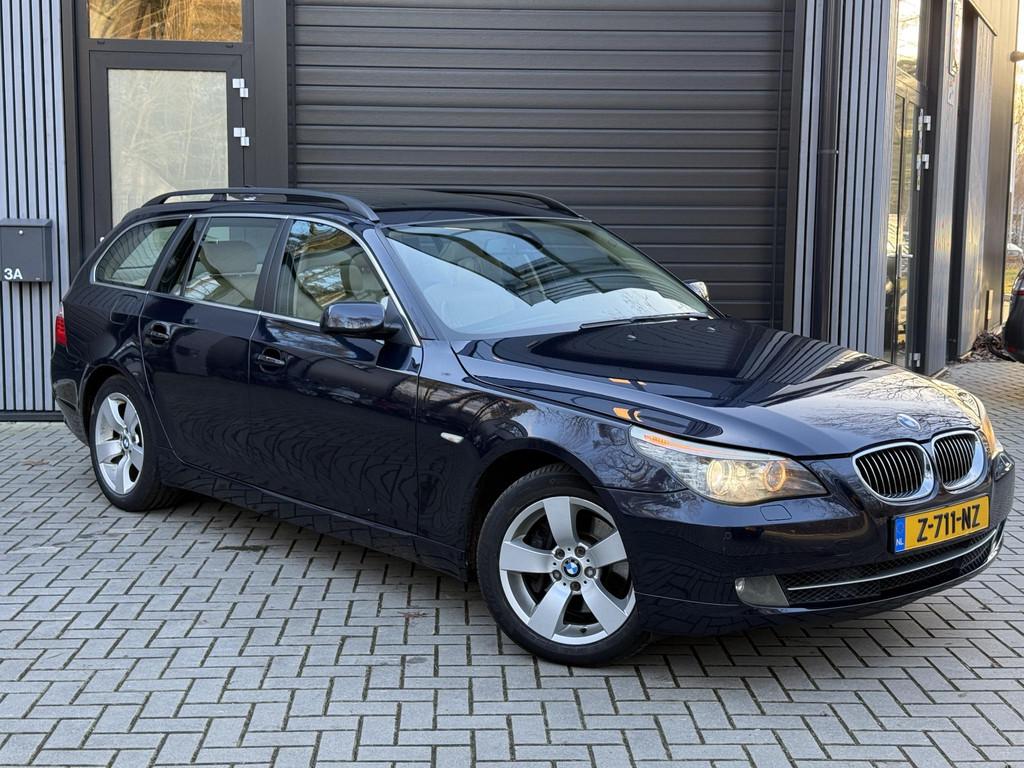 BMW 5-serie Touring 530xi, Auto's, Automaat, Gebruikt, Beige, 2000 kg
