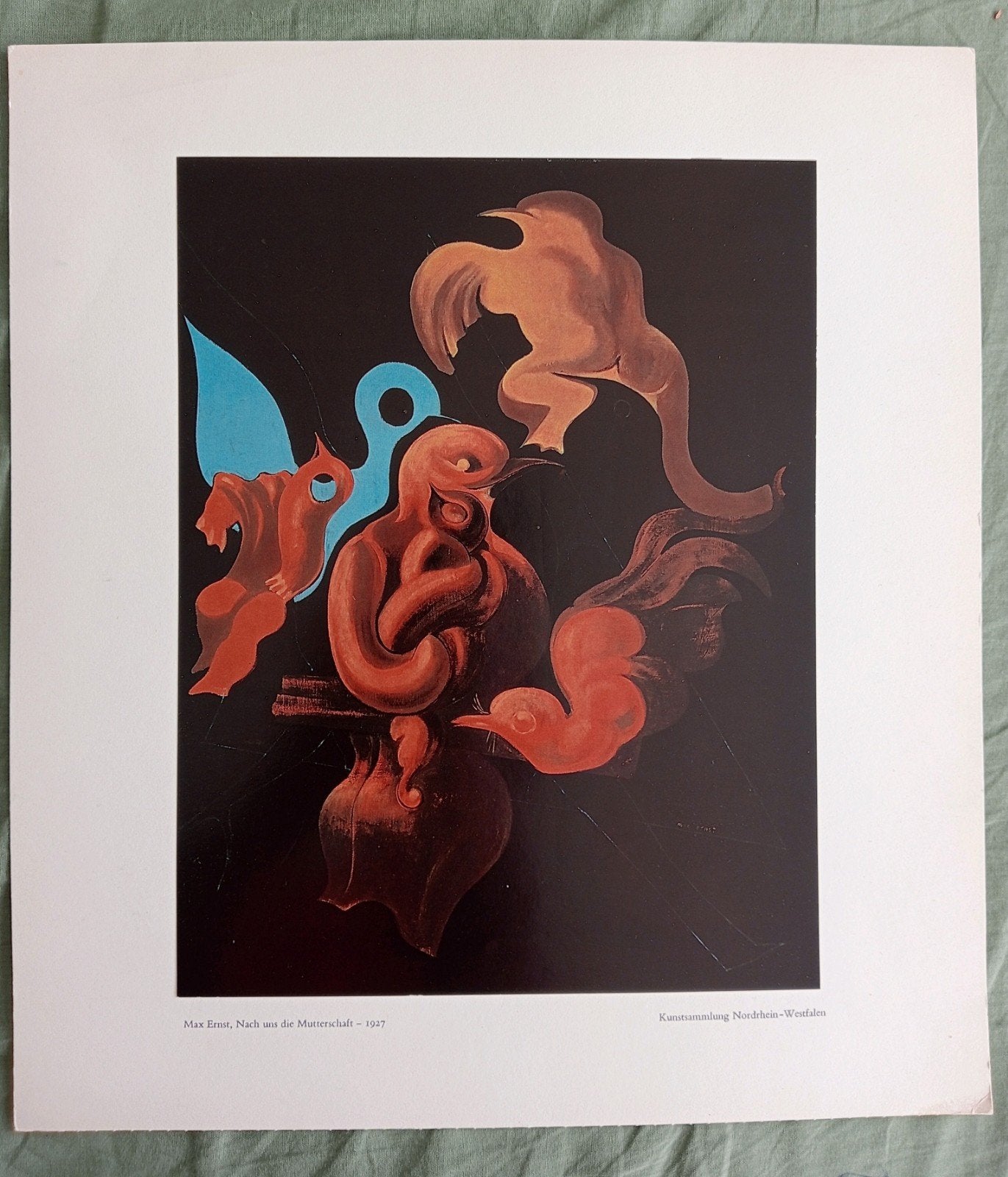 Max Ernst offset prent 1966 Surrealisme, Ophalen of Verzenden