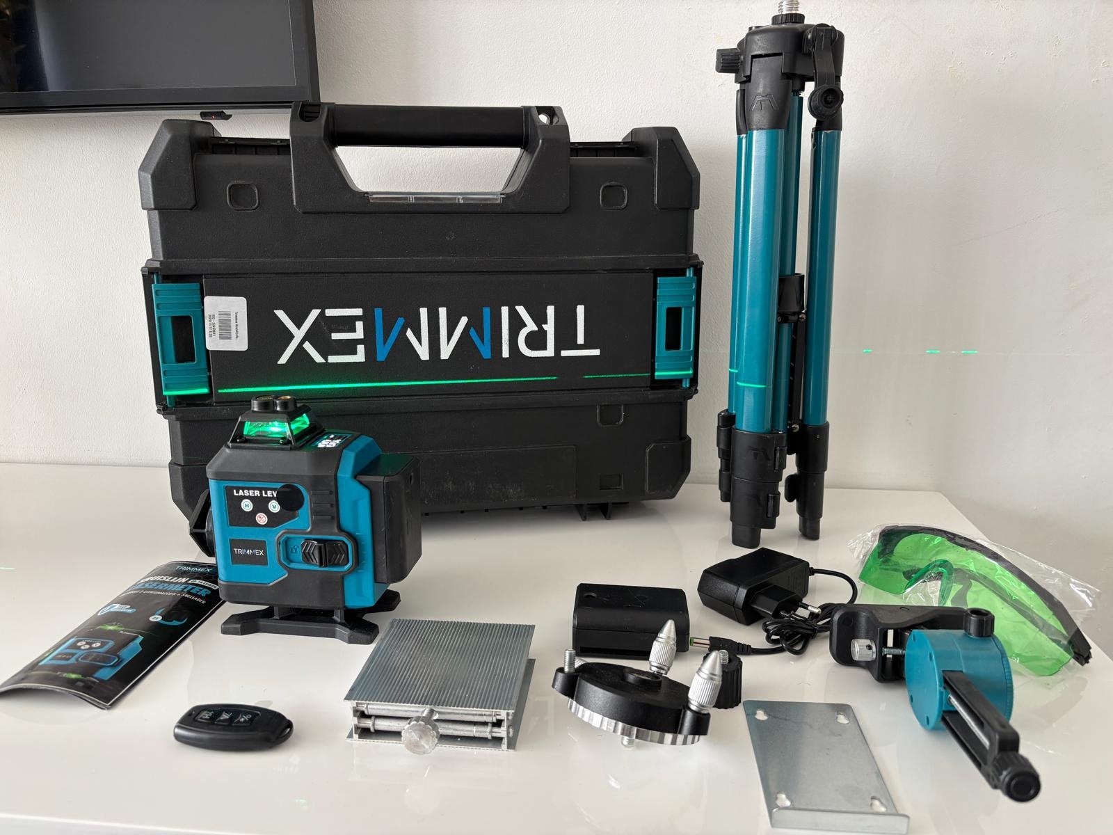 Trimmex Kruislijnlaser met Statief ultieme voor je klussen, Ophalen of Verzenden, Nieuw