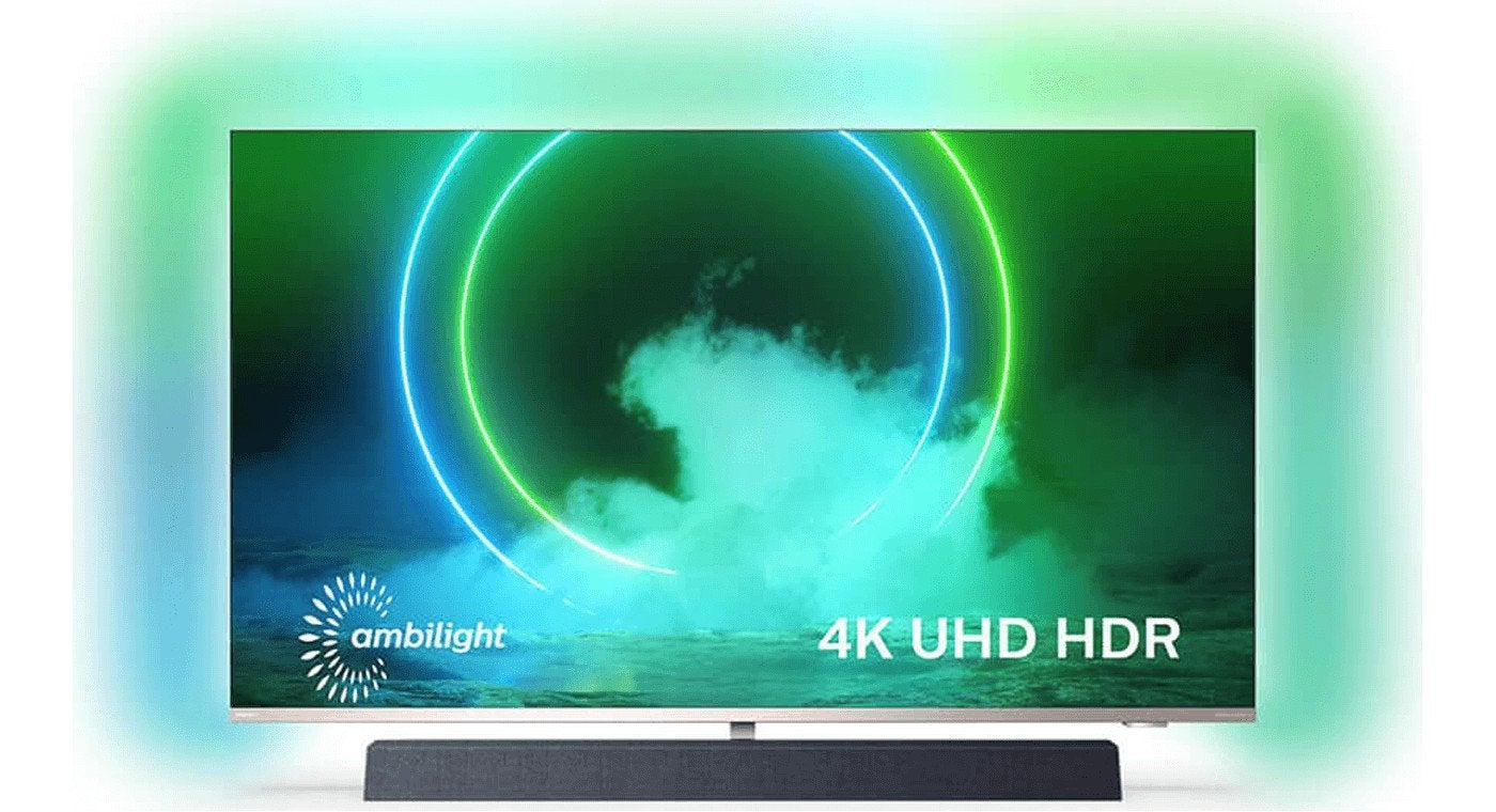 Philips 4K UHD Smart TV met Ambilight en Soundbar, Philips, LED, 50 Hz, Ophalen of Verzenden