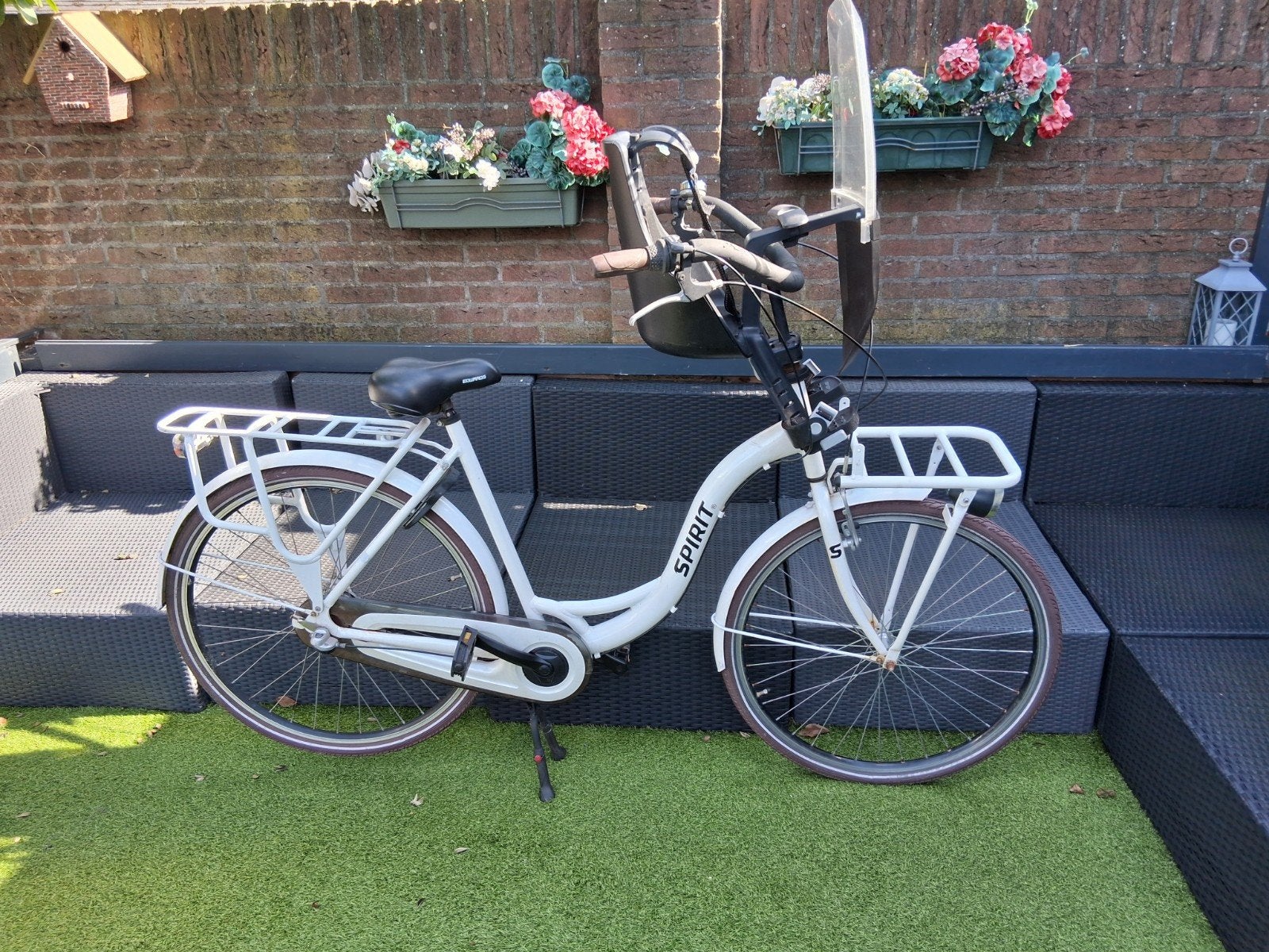 Spirit damesfiets met lage instap (met/zonder kinderzitje), Ophalen, Gebruikt, Overige merken, (Extra) lage instap