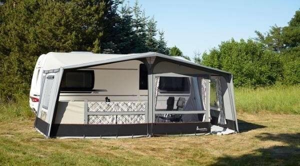 Isabella grote luxe voortent! 3m diep 10 meter omloop, Ophalen of Verzenden, Zo goed als nieuw, Isabella