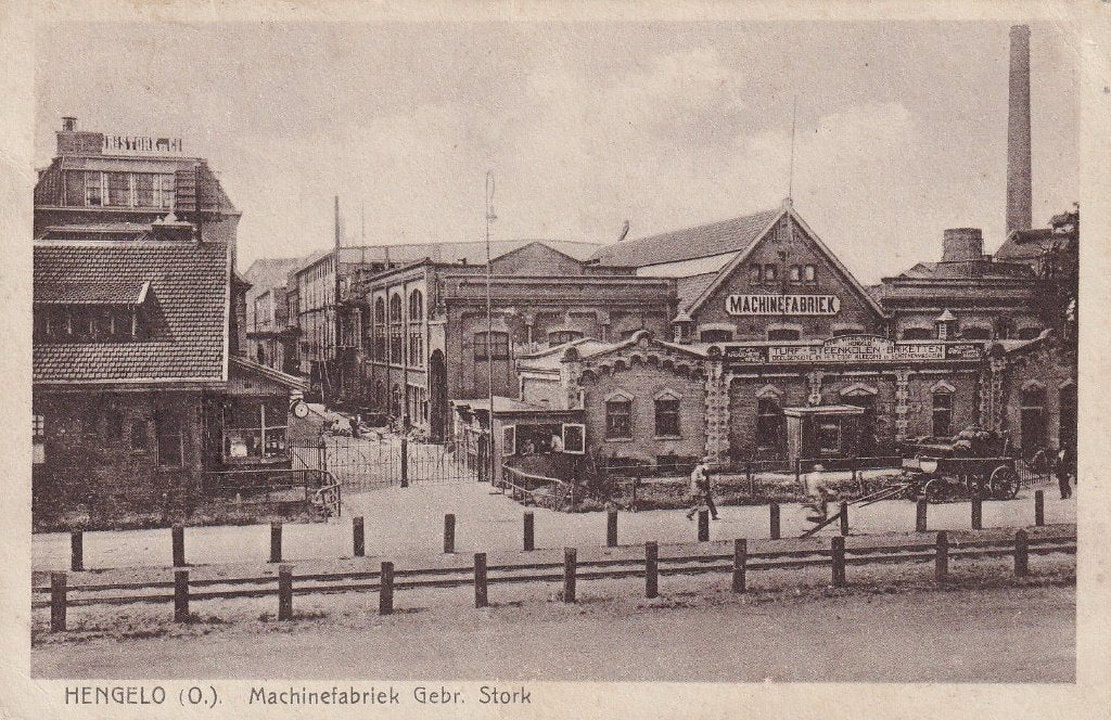 Hengelo, Stork, Machinefabriek., Verzenden, 1920 tot 1940, Gelopen, Overijssel