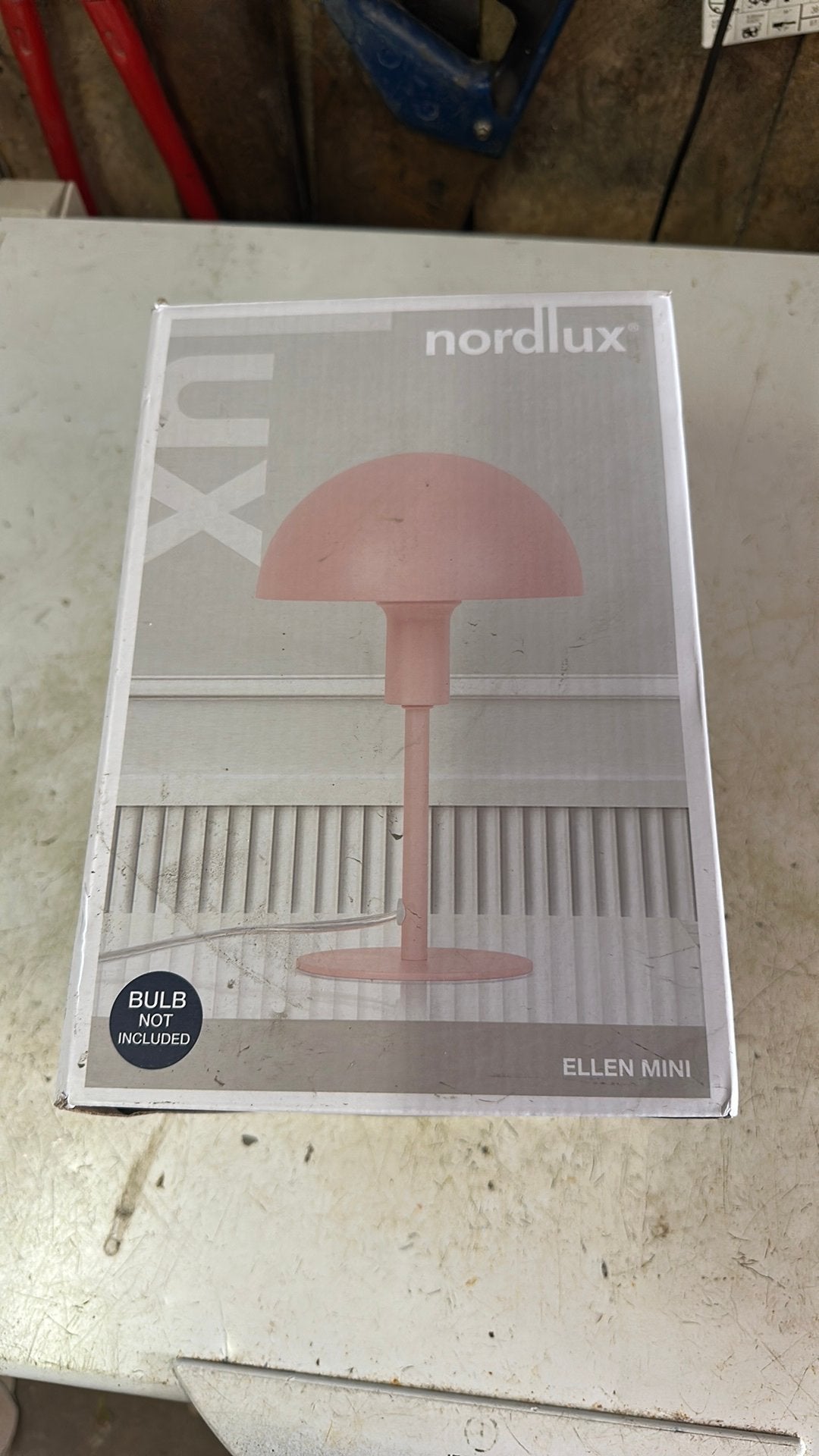 Nordlux Tafellamp Ellen Metaal Roze | Geschikt voor 1x E14, Huis en Inrichting, Lampen | Tafellampen, Ophalen of Verzenden, Nieuw