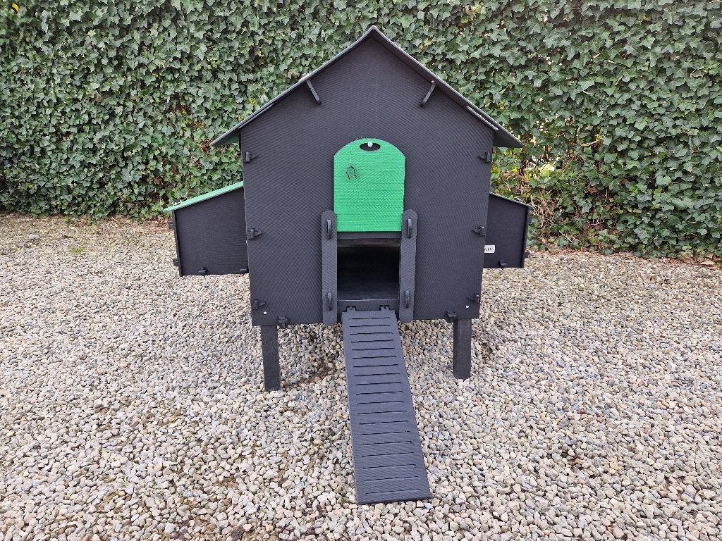 Kunststof hok Pluverdi | Kippenhok | Duurzame materialen, Dieren en Toebehoren, Ophalen of Verzenden, Nieuw, Kippenhok of Kippenren