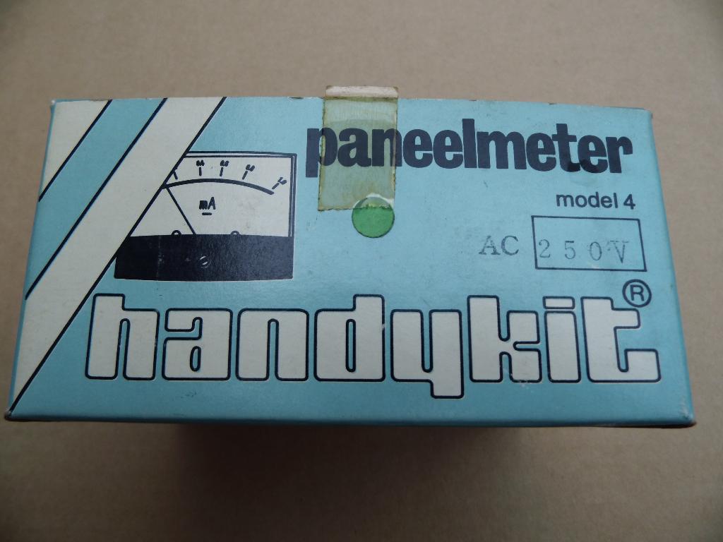 Elektronica Componenten  1Paneelmeter 0/250V AC, Ophalen of Verzenden, Nieuw