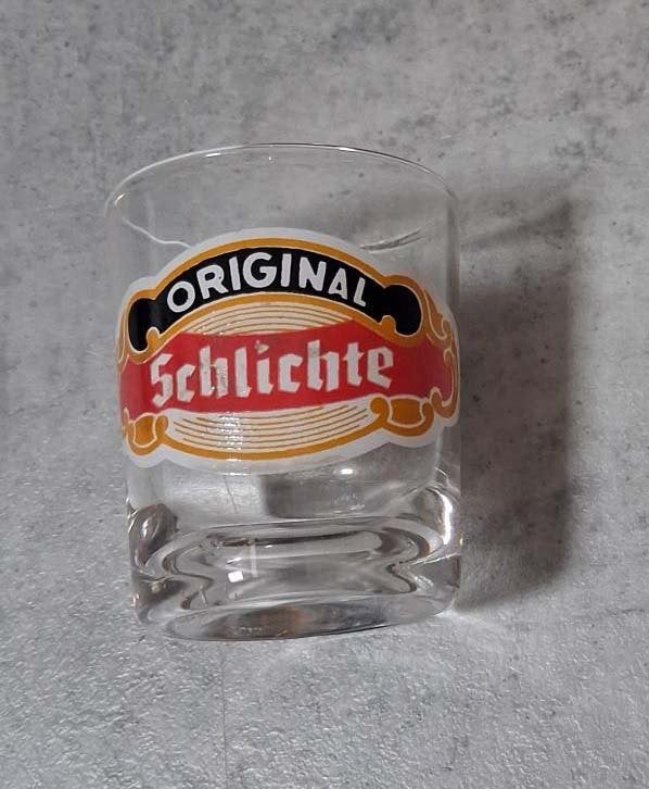 Borrelglas van Schlichte, Verzamelen, Ophalen of Verzenden, Zo goed als nieuw, Borrel- of Shotglas