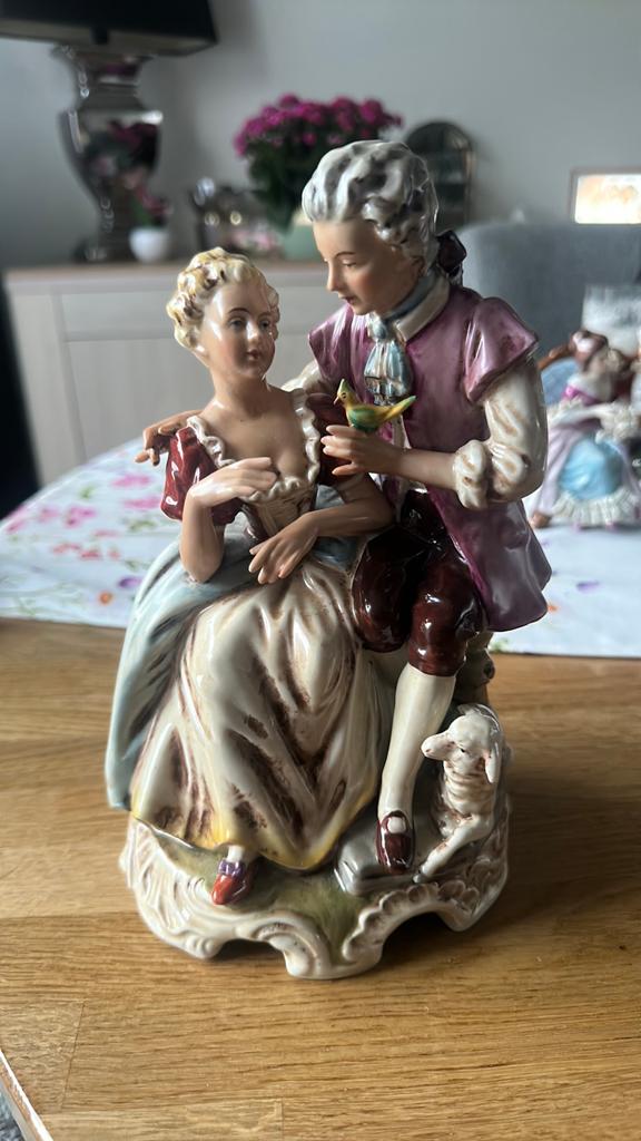 Gräfentahl; Vintage Porseleinen Beeldje, Antiek en Kunst, Antiek | Porselein, Ophalen