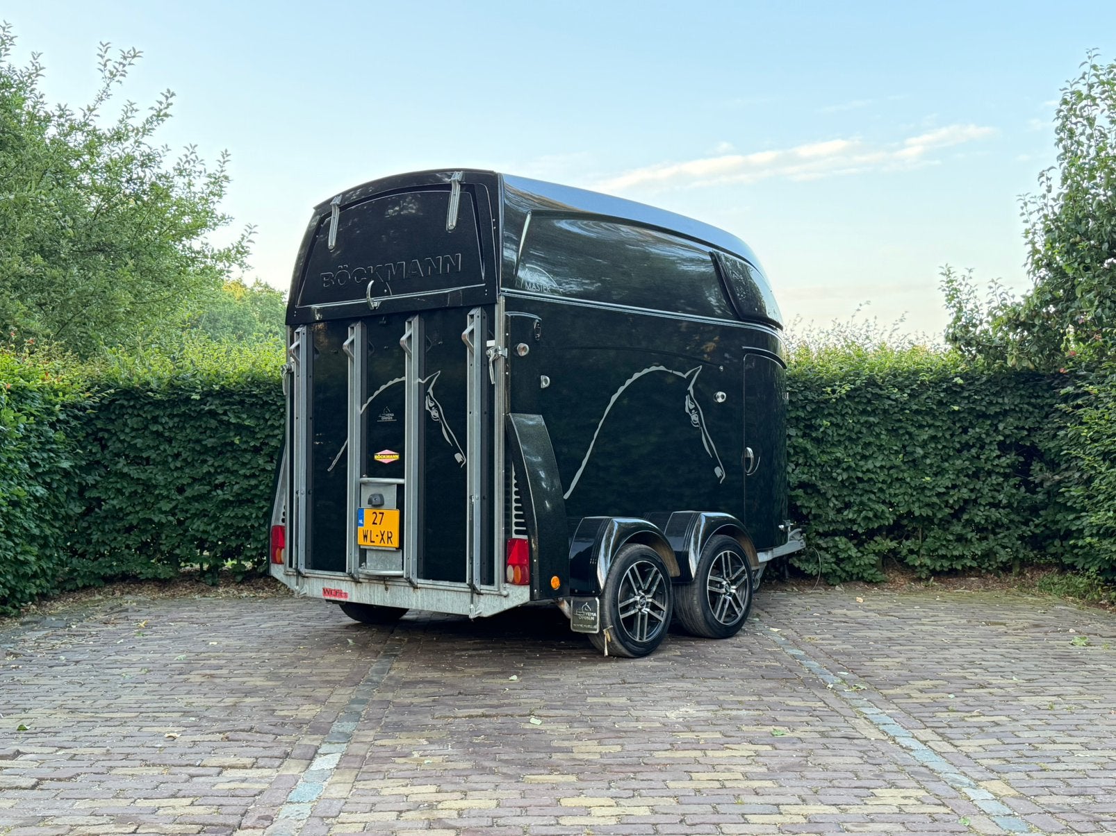 Dikke bockmann big master ruime trailer vol optie, Dieren en Toebehoren, Ophalen, TT Paardentrailers, Aluminium, Zo goed als nieuw