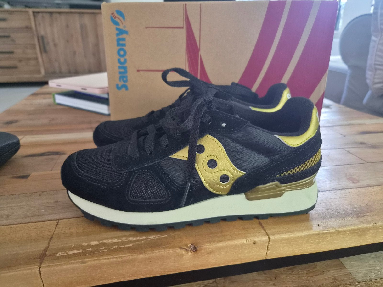 Saucony Shadow Original sneakers, Zwart, Nieuw, Ophalen of Verzenden, Sneakers of Gympen