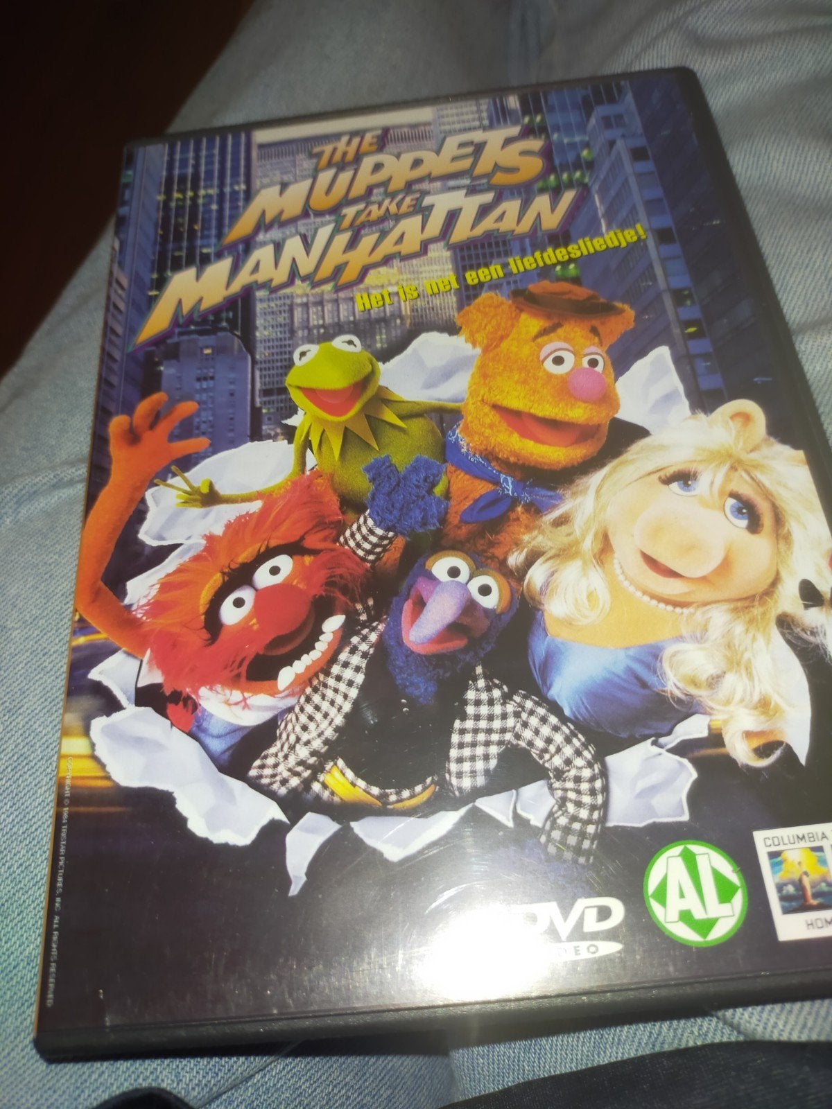 The Muppets Take Manhattan DVD - Nederlands ondertiteld, Cd's en Dvd's, Ophalen, Gebruikt, Alle leeftijden, Italiaans