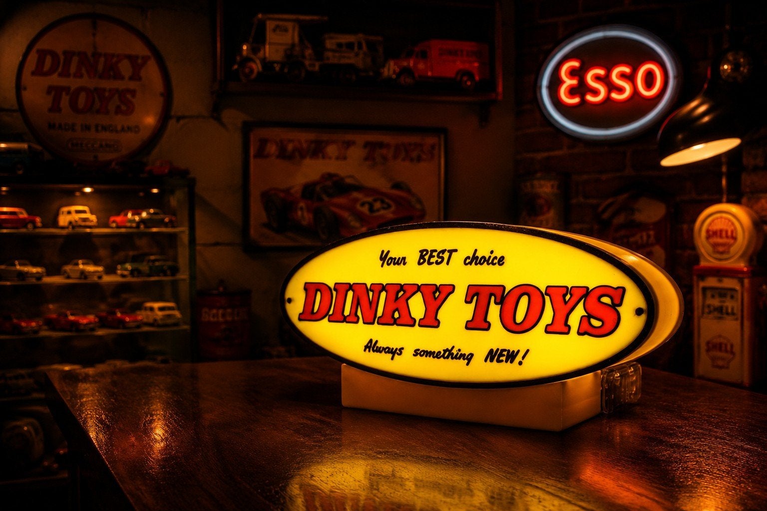 Dinky Toys XL Lichtbak - LED Verlichting., Ophalen of Verzenden, Zo goed als nieuw