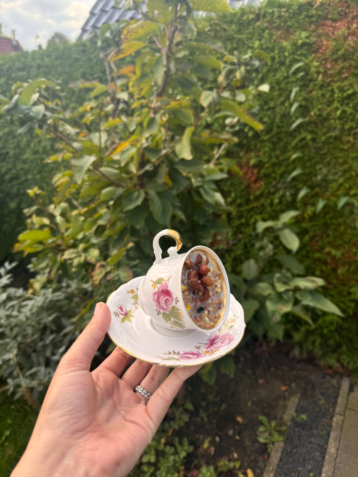 Vintage vetbollen voor in de tuin, Dieren en Toebehoren, Ophalen of Verzenden, Vogel
