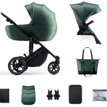Complete kinderwagen, 9 maanden oud, zo goed als nieuw, Zo goed als nieuw, Met reiswieg, Ophalen, Kinderwagen