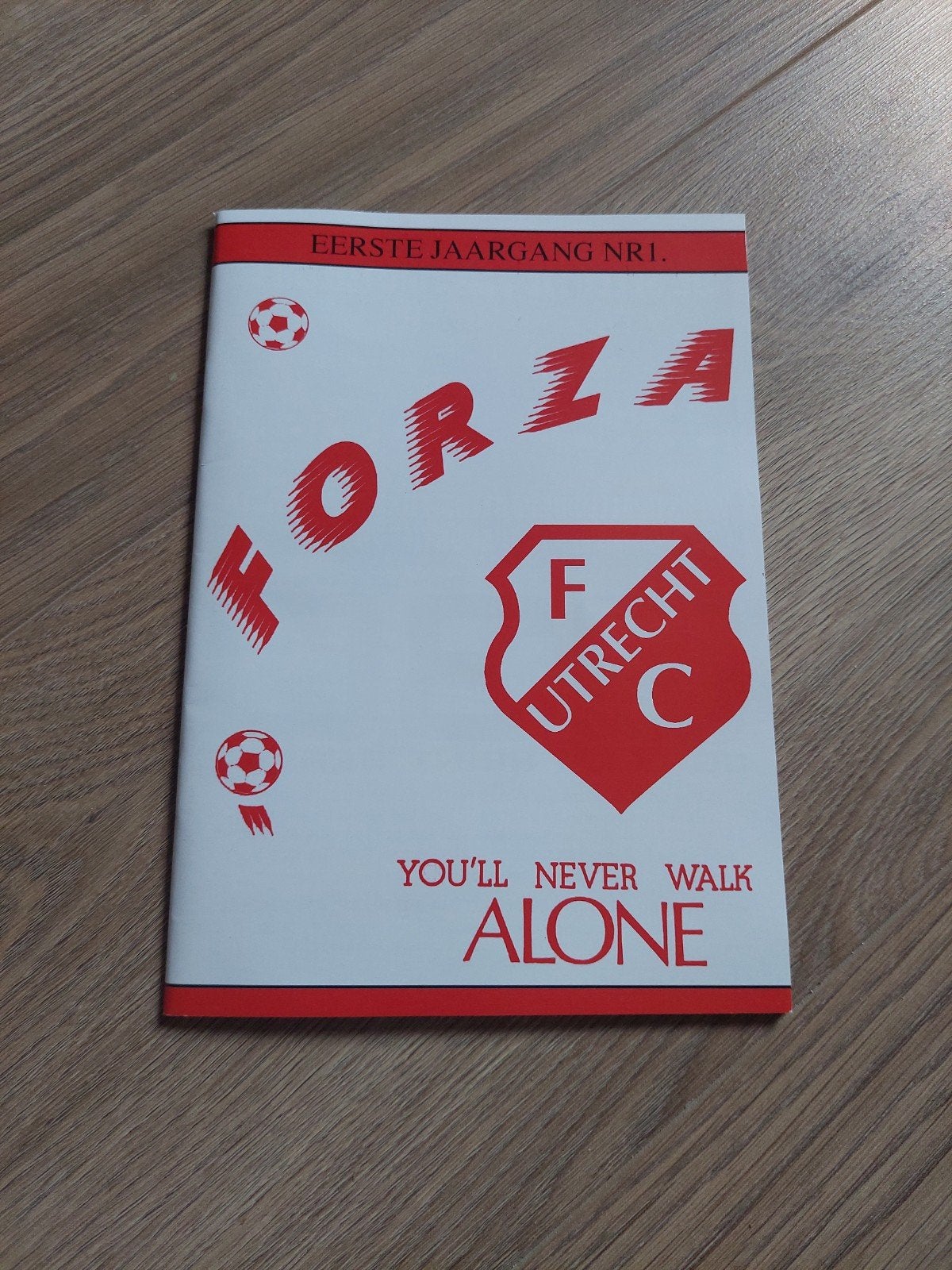 Forza eerste jaargang nr1., Verzamelen, Sportartikelen en Voetbal, Ophalen of Verzenden, Zo goed als nieuw, F.C. Utrecht, Boek of Tijdschrift
