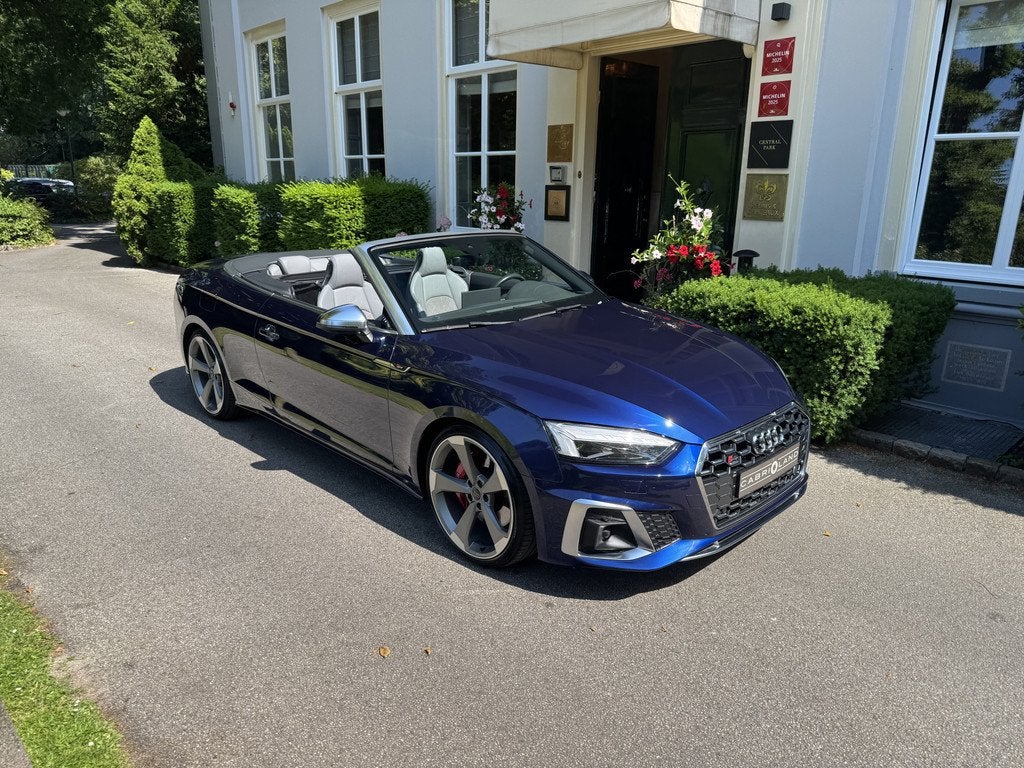 Audi S5 Cabriolet 3.0 TFSI, Massage, B&O, Memory stoelen, Auto's, Audi, Bedrijf, Te koop, S5, 360° camera, 4x4, ABS, Achteruitrijcamera
