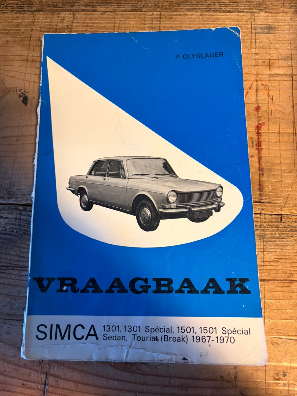 VRAAGBAAK SIMCA, Auto diversen, Ophalen