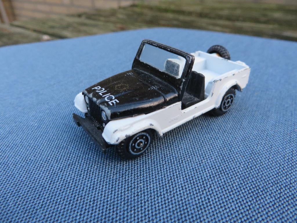 Merkloos 1608 Jeep CJ-5 POLICE, Ophalen of Verzenden, Gebruikt, Auto