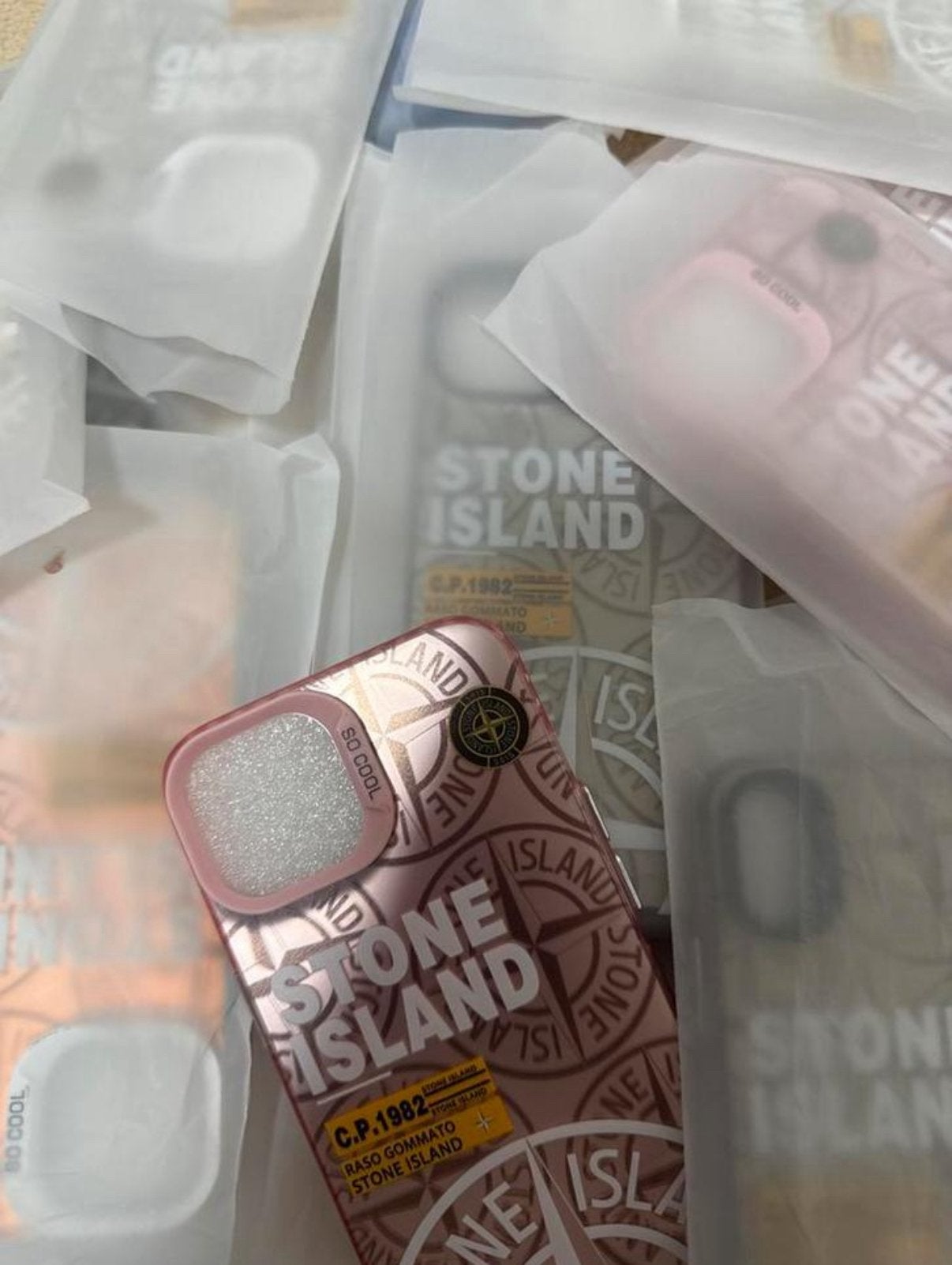 Stone island hoesjes, Ophalen, Zo goed als nieuw