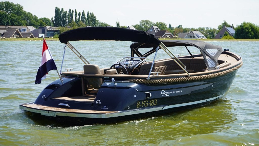 Waterspoor 717 incl. 110 Pk occasion DIRECT VAREN, Watersport en Boten, 3 m, Gebruikt, Overige brandstoffen, Herenweg 10a Rijnsaterwoude