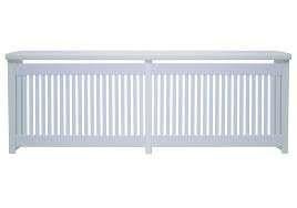 Cando Radiator ombouw Cambridge 153x100 cm(Fronten) (26), Ophalen, Wit, Overige typen, Nieuw