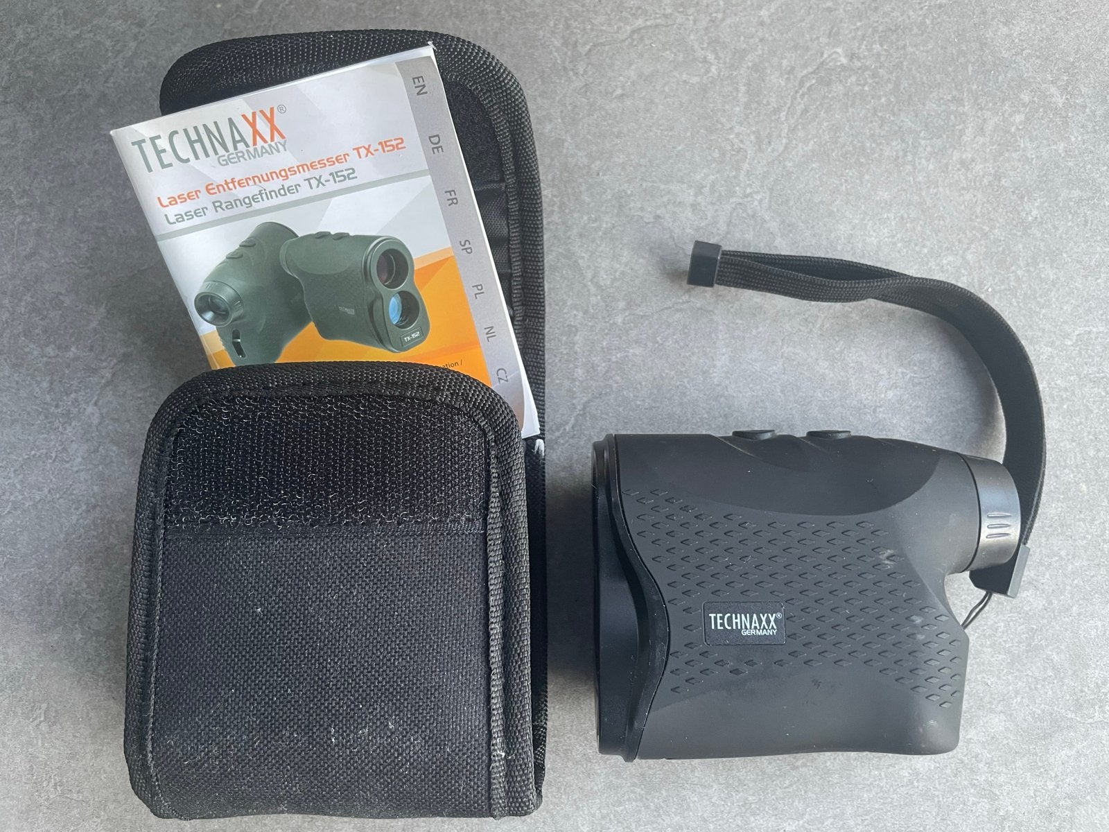 Technaxx TX-152 Laser Afstandsmeter met Hoes, Minder dan 8x, Overige typen, Ophalen of Verzenden, Zo goed als nieuw