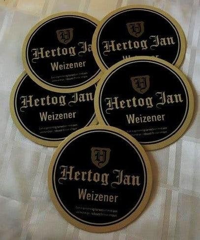 Hertog Jan bierviltjes 13,9 cm Natuurzuiver bier 112 0, Verzenden, Nieuw, Gebruiksvoorwerp