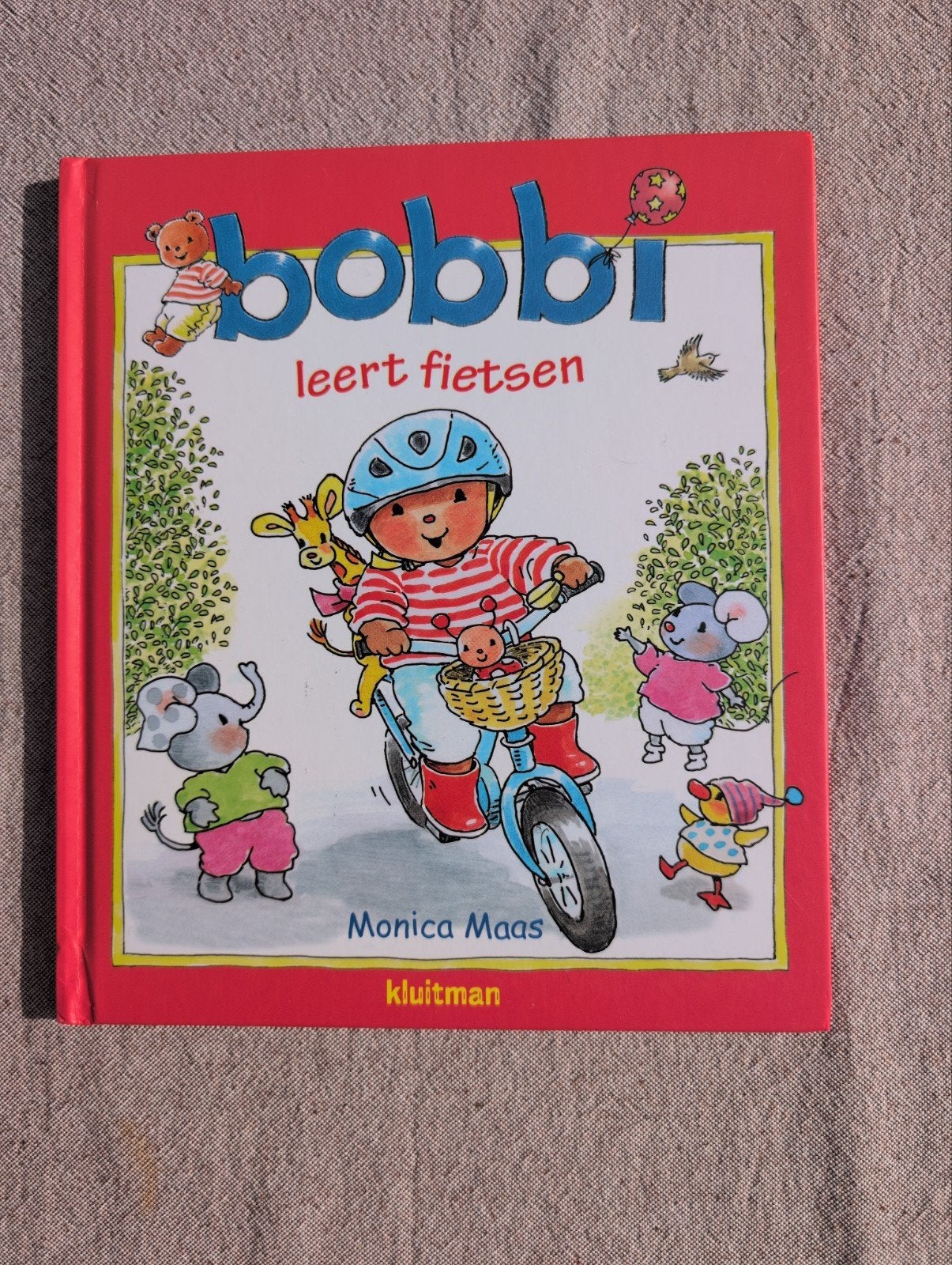 Bobbi leert fietsen - Monica Maas (kinderboek), Boeken, Ophalen of Verzenden, Gelezen, Monica Maas, 2 tot 3 jaar