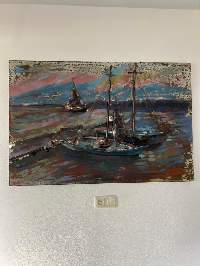 Metalen schilderij 'Sailing' van Gilde Gallery, Ophalen of Verzenden
