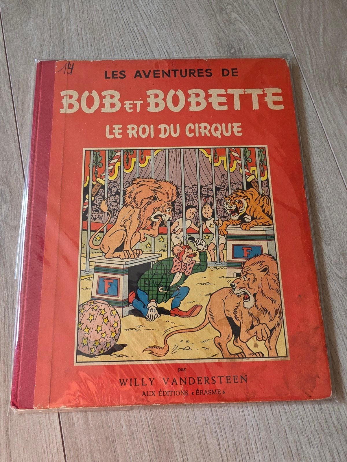 De Circus Baron - 1e druk hardcover Frans jaren '50 zeldzaam, Ophalen of Verzenden