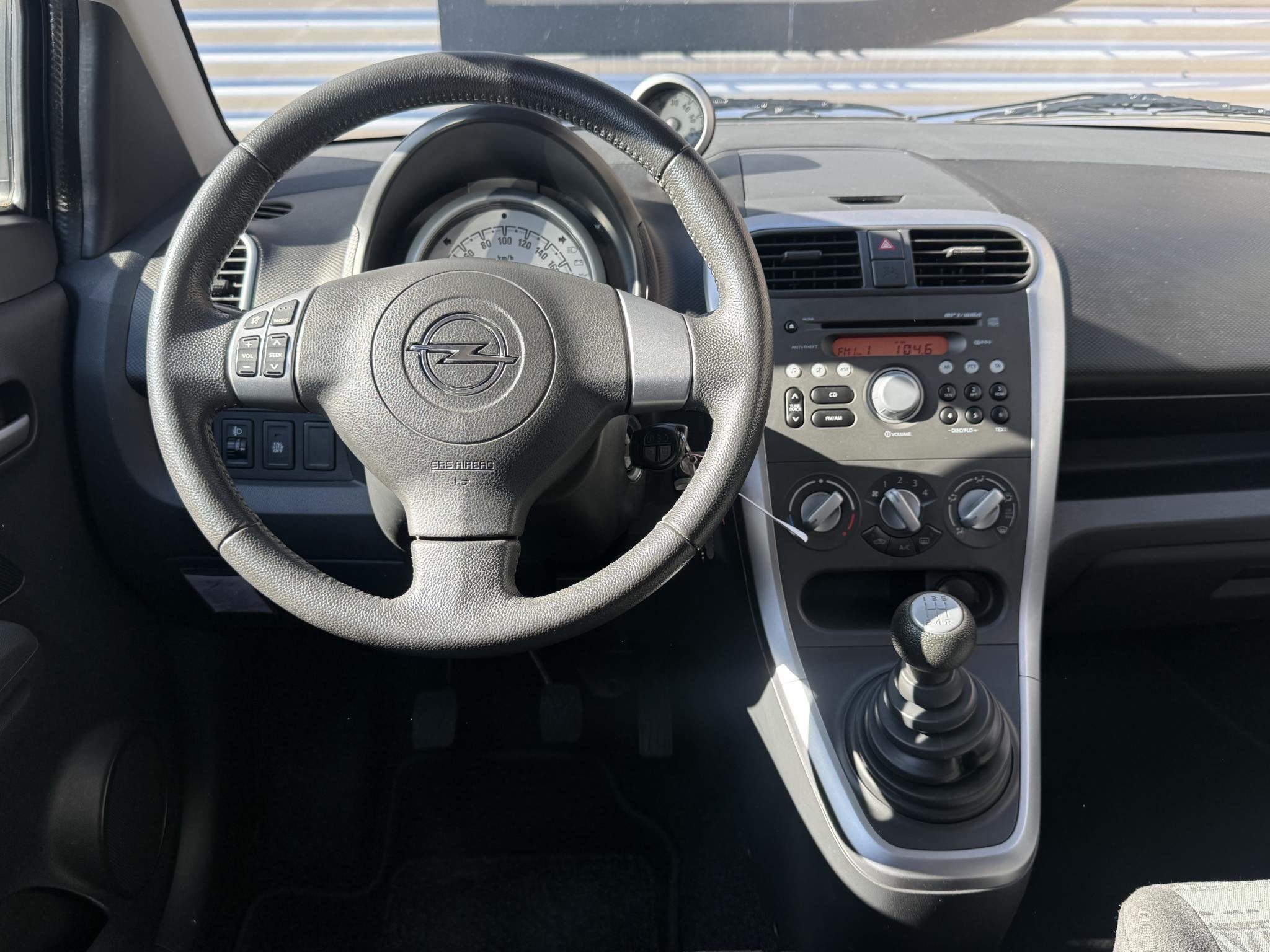 Opel Agila 1.0 Edition 1e Eigenaar|Airco|Elek ramen|LM velge, Auto's, Voorwielaandrijving, Euro 5, Stof, Gebruikt