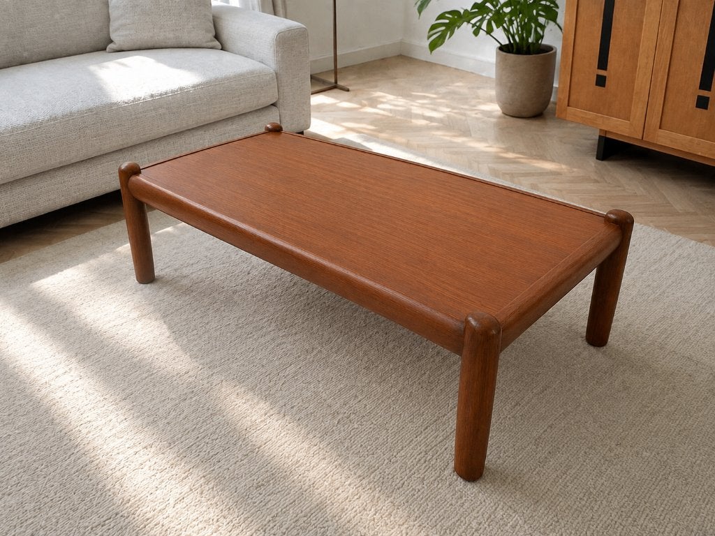 Originele vintage "Knoll" salontafel – mid-century design –, Huis en Inrichting, Tafels | Eettafels, Ophalen, Gebruikt, Mid century